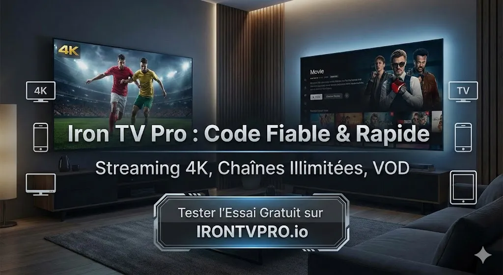 Acheter code Iron TV Pro