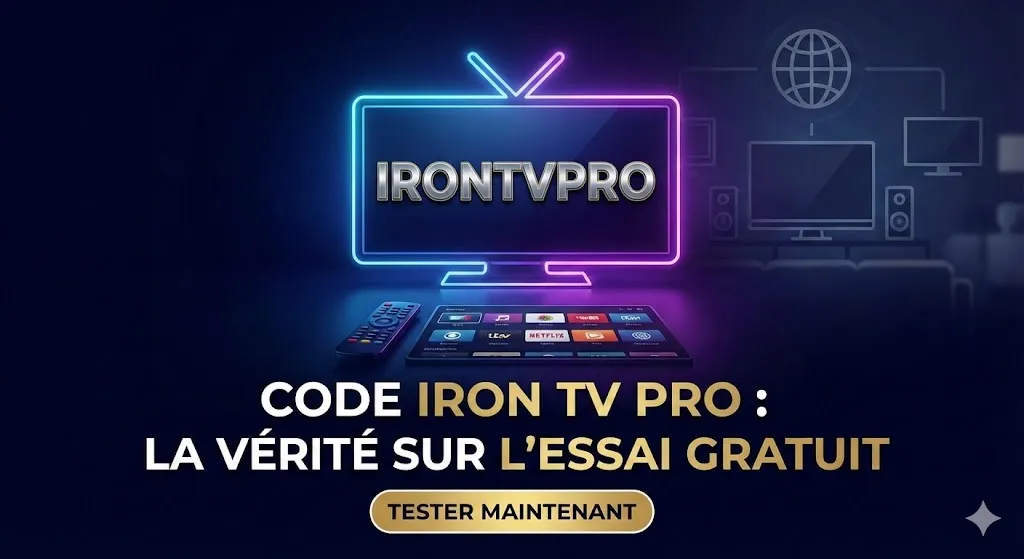 Code Iron TV Pro gratuit 2026