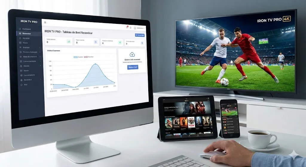 Code Iron TV Pro revendeur