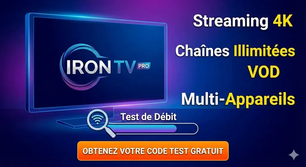 Code test Iron TV Pro
