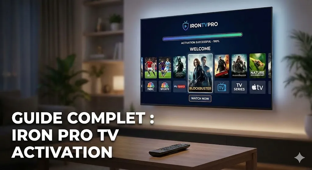 Iron Pro TV activation