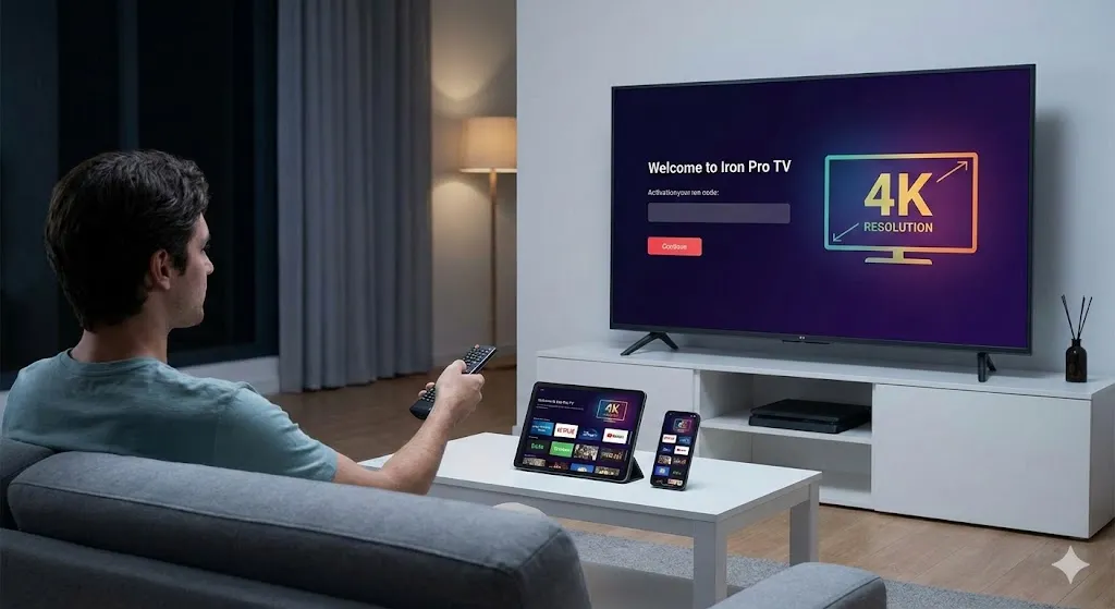 Iron Pro TV activation