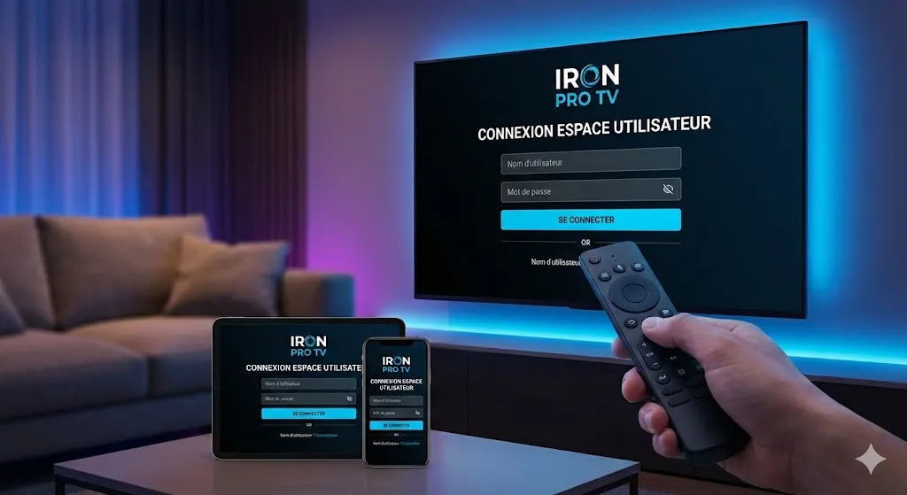 Iron Pro TV login