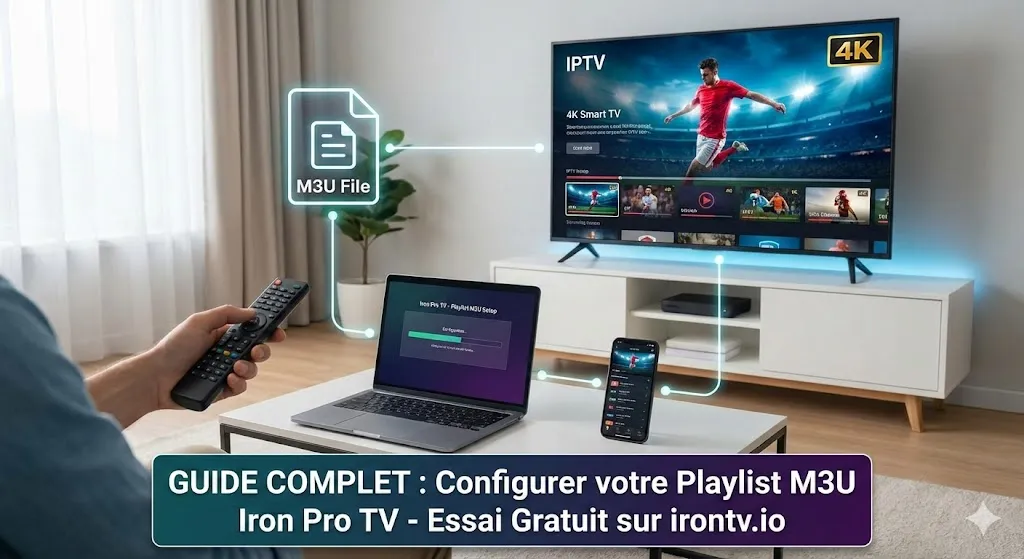 Iron Pro TV playlist M3U
