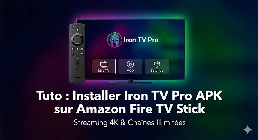 Iron TV Pro APK Firestick