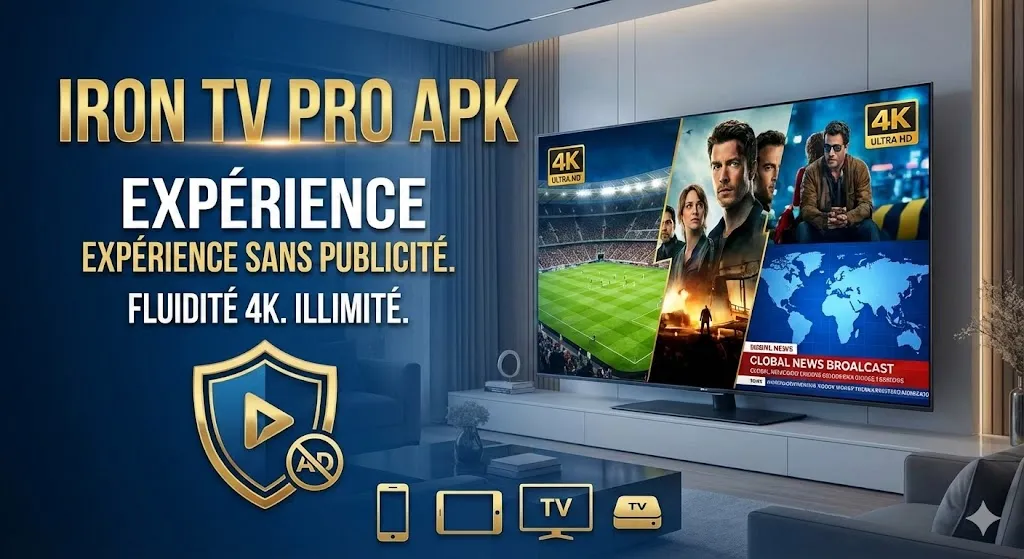 Iron TV Pro APK sans pub